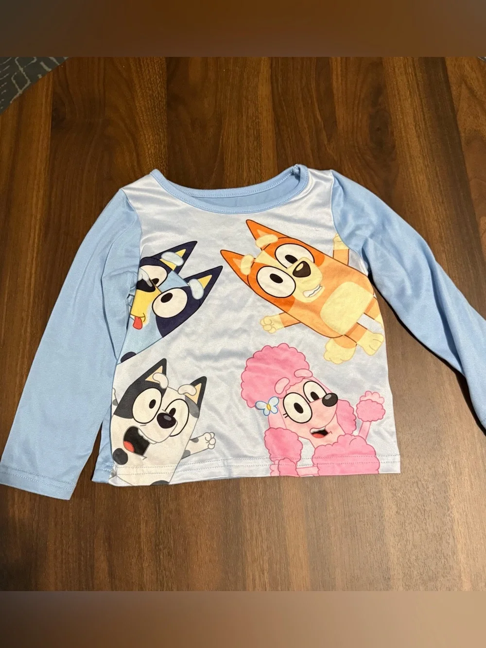 ✨2/$6✨ Baby boy bluey pajama shirt